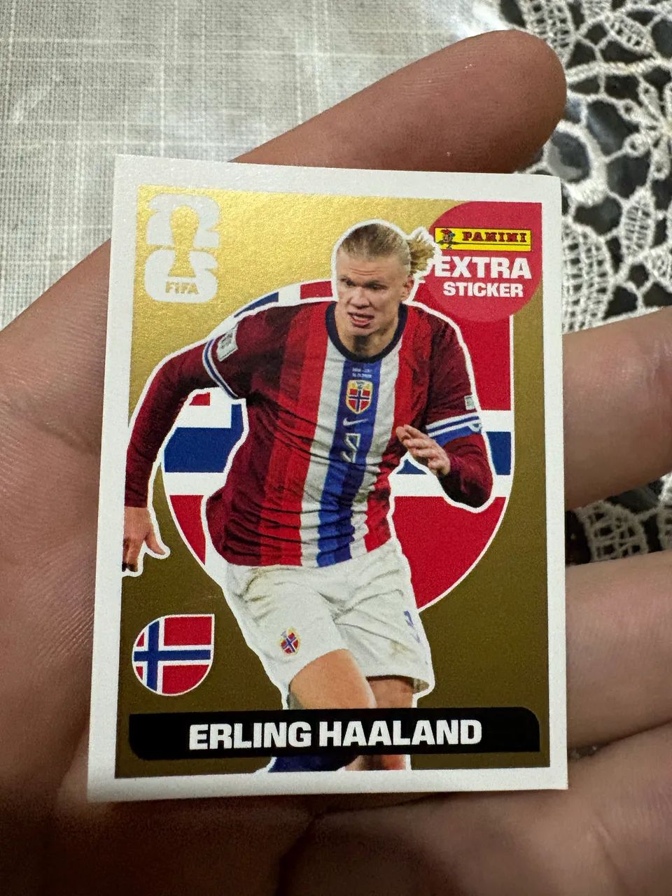 Figurinha Haaland Lendária - Copa 2026