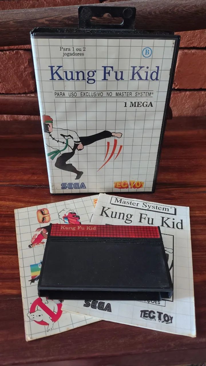 Kung Fu Kid Master System Completo Original