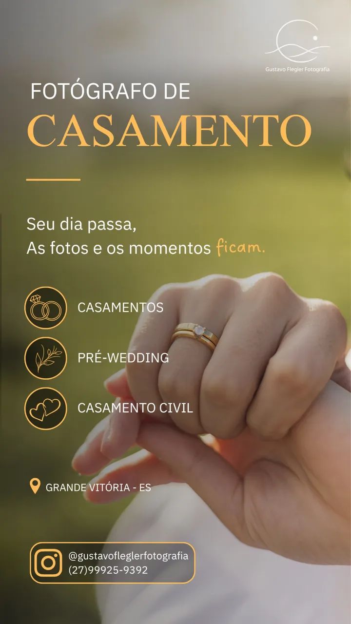 Fotógrafo de Casamento 