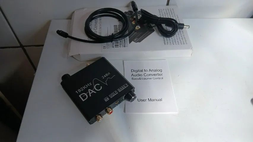 Conversor Audio Optico Digital Para Rca Analógico - Foto 3