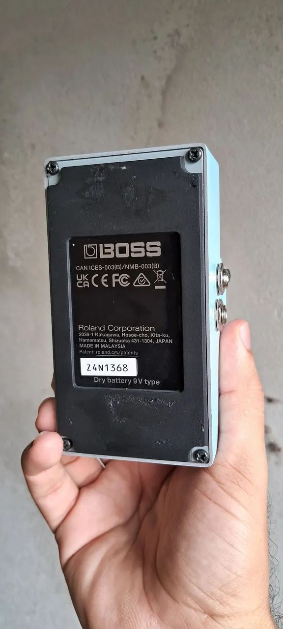 Pedal boss Chorus Ensemble CE-5 (zerinho) - Instrumentos musicais
