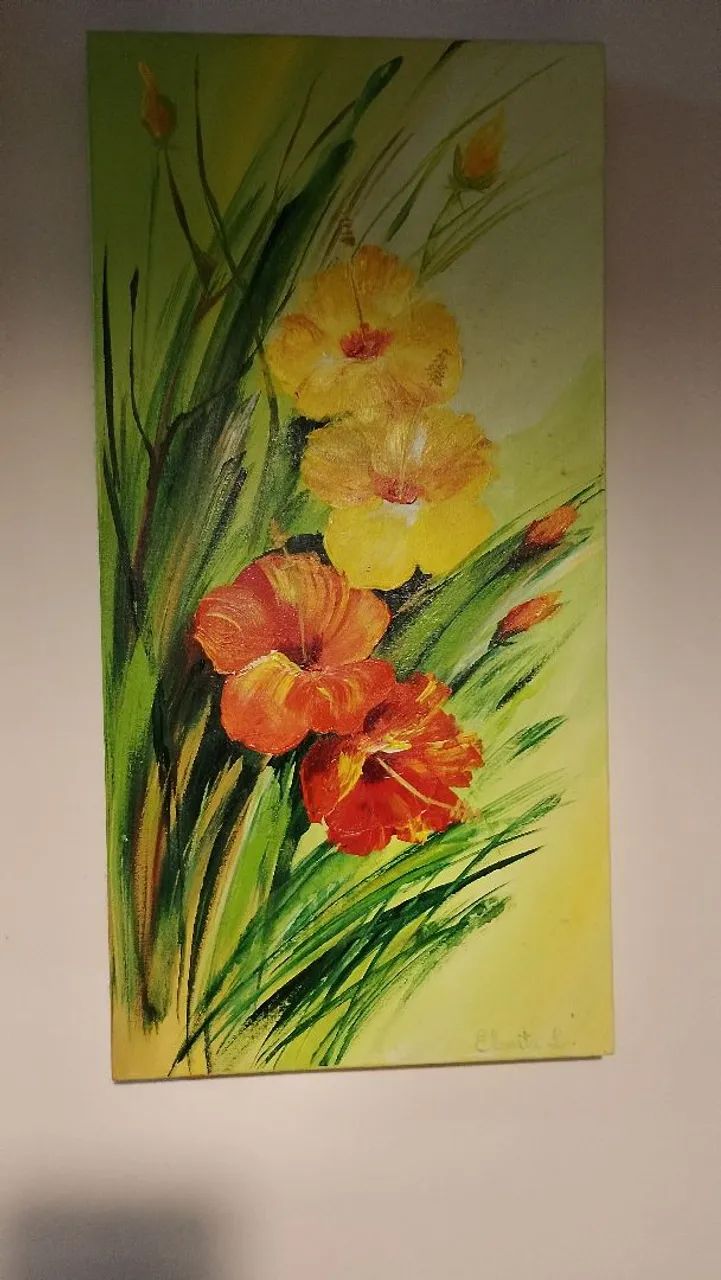 Telas pintadas a mão (Quadros)  - Foto 6
