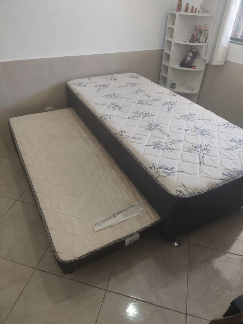 Cama box de solteiro com cama auxiliar  - Foto 3