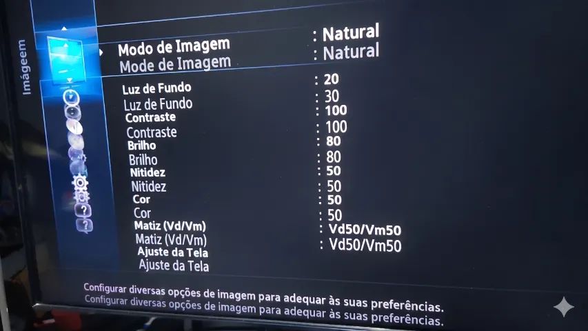 TV SAMSUNG LN32D550K7G (LEIA) - Foto 4