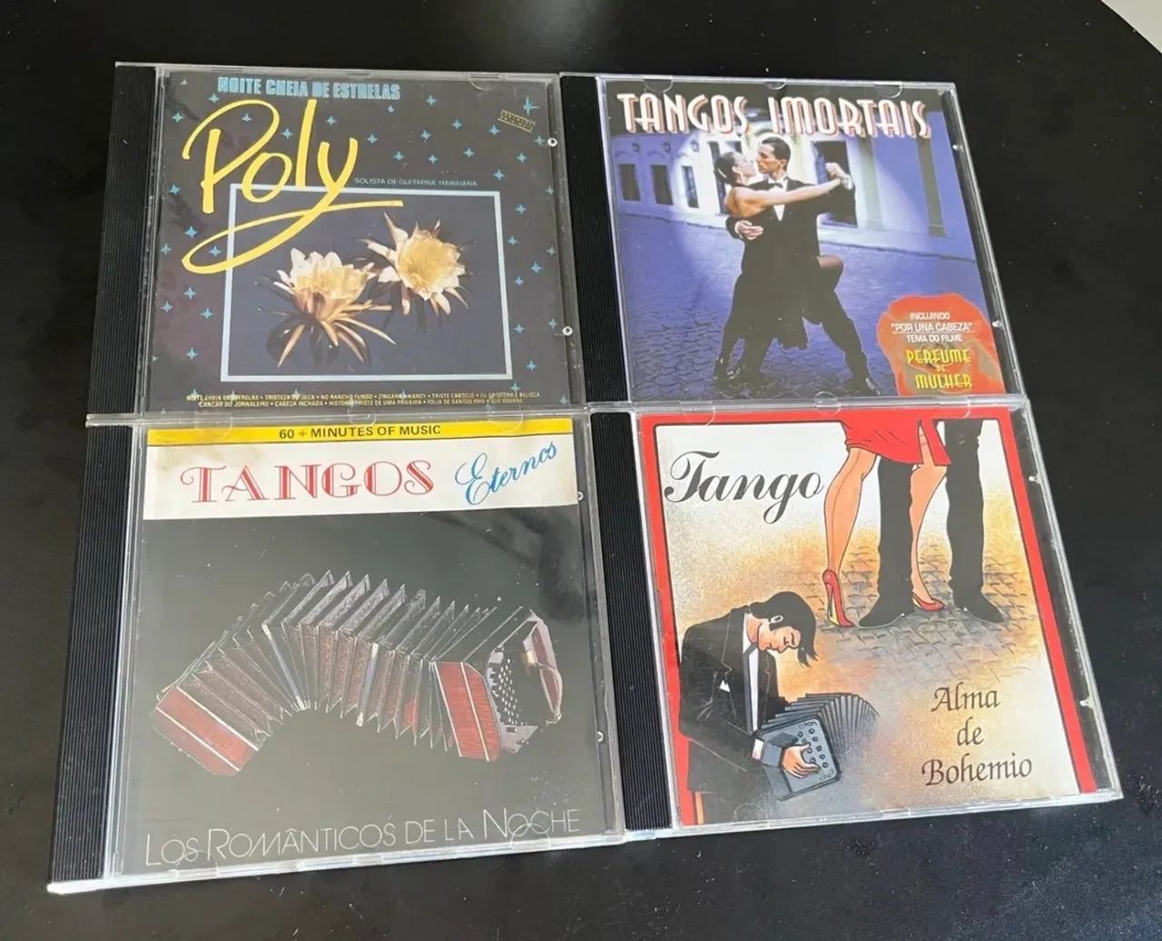 CDs Diversos - Boleros, Tangos e outros 