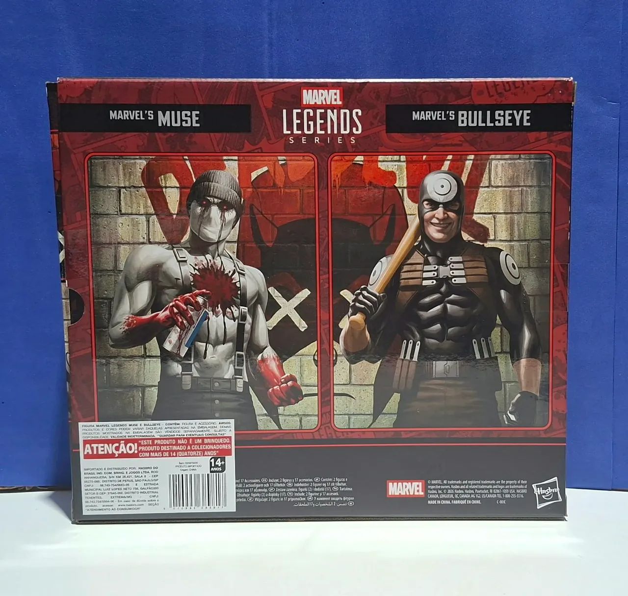 Marvel legends Bullseye e Muse-pack mercenário - Foto 4