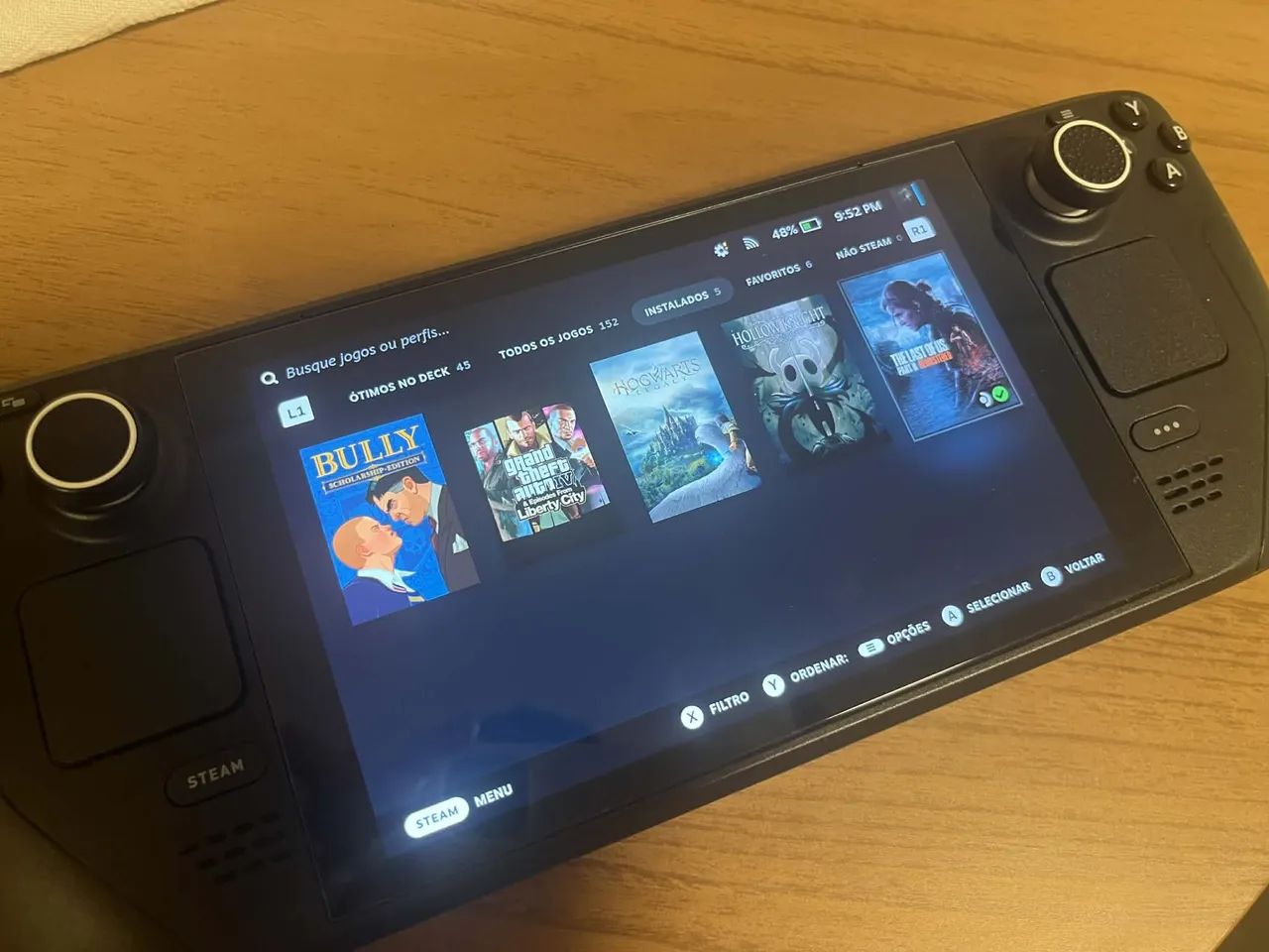SteamDeck LCD 512gb + acessórios - Consoles de Vídeo Game - Água