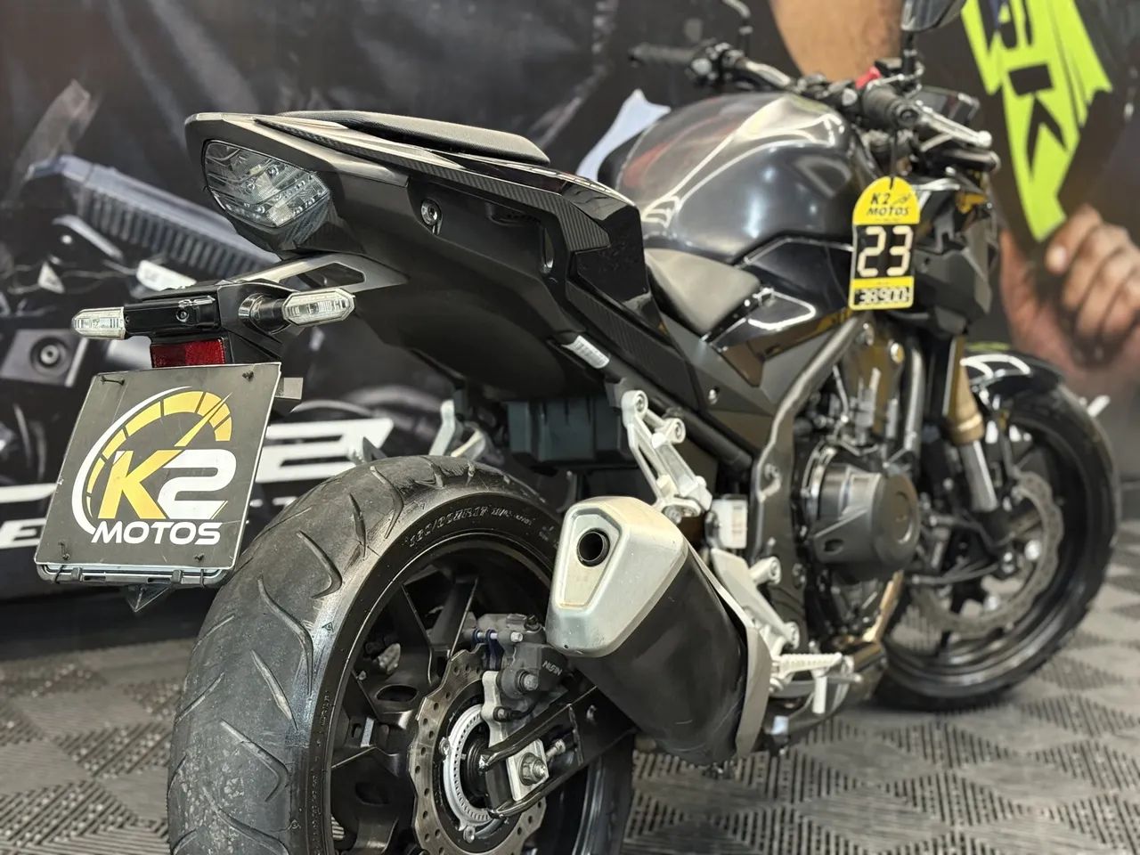 HONDA CB 500F 2023 * 20509Kms, Farol LED, Freio ABS, Susp. Invertida - Foto 5