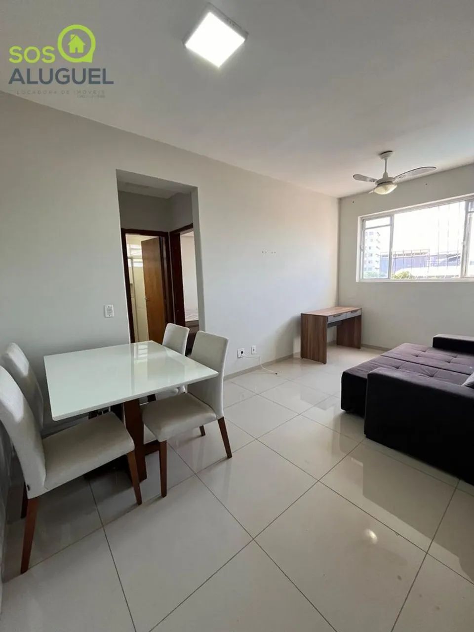 Apto mobiliado com 2 quartos, Condomínio Edifício Ilhas do Sul III