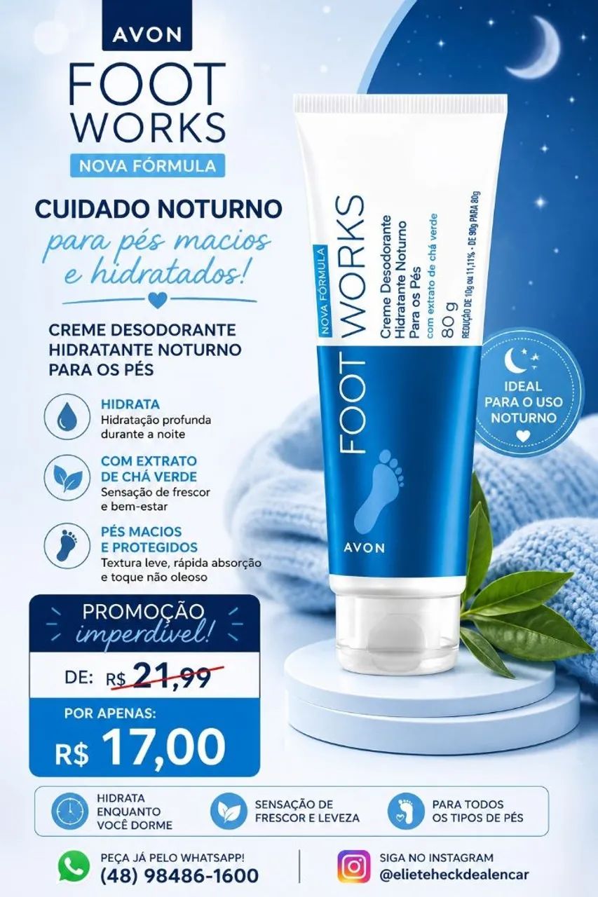 Creme para mãos e pés avon - Foto 3