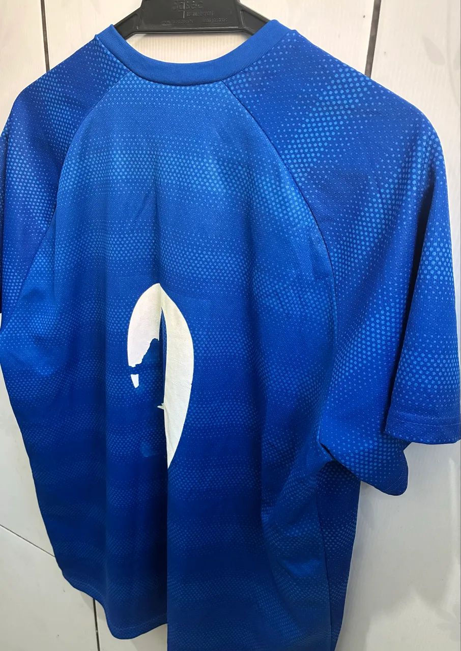 Camisa Seleção Brasileira 2014 away  Azul  - Foto 4