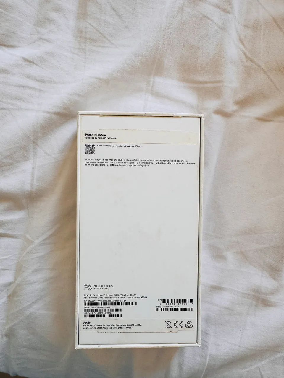 iPhone 15 Pro Max 256 Gb Branco  - Foto 2