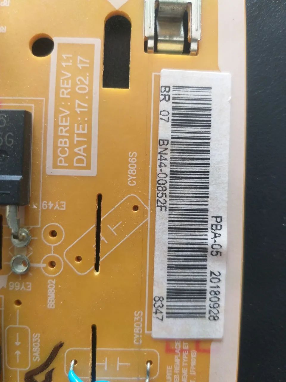 Placa Fonte TV Samsung 50 - Foto 3