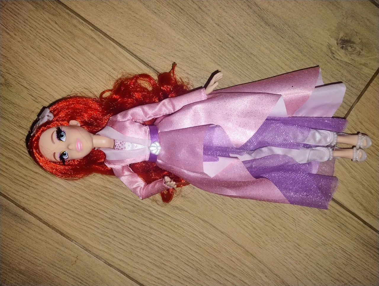 Boneca Ariel rosa nova fora da embalagem original  - Foto 2