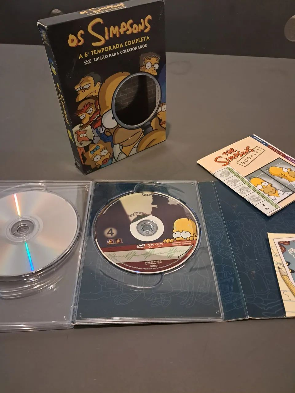 Coleção DVD Simpsons Temporada 6 - Box - Foto 4