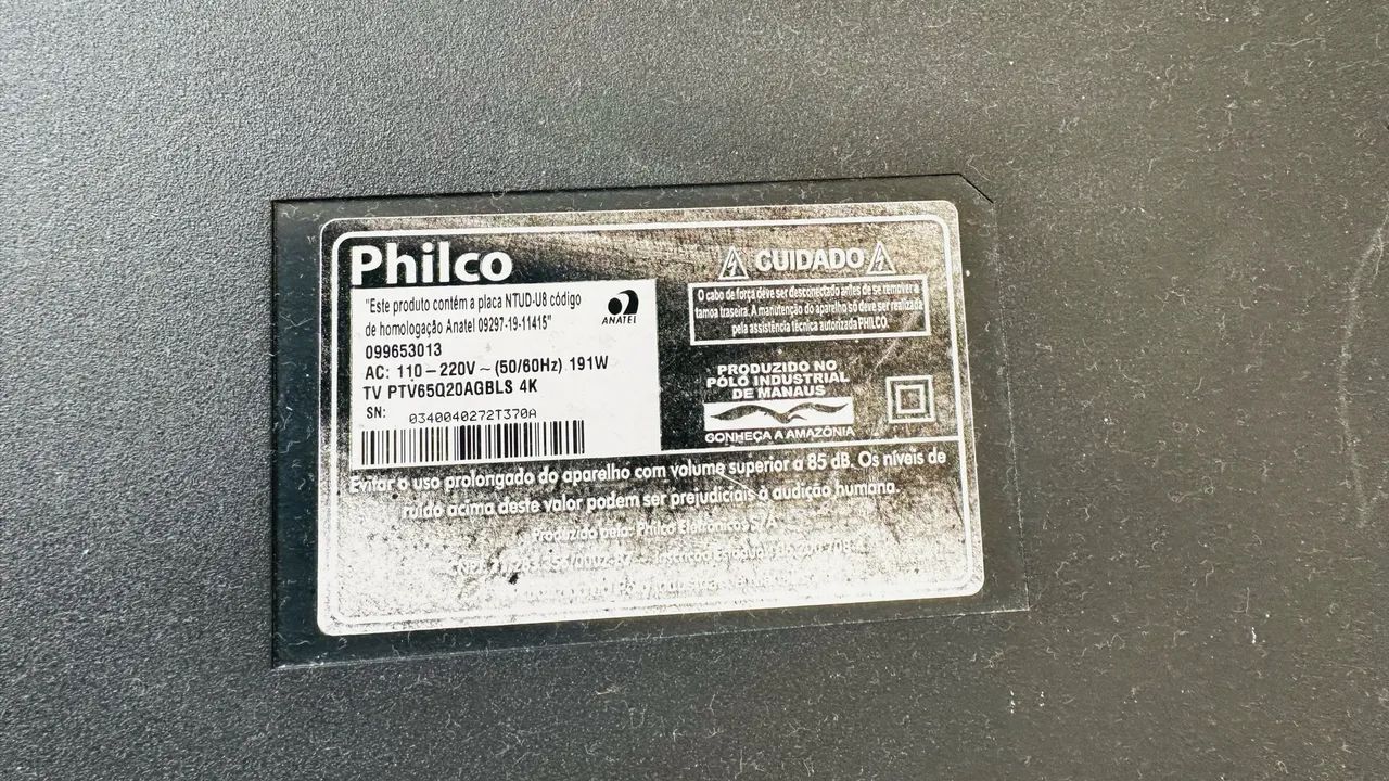 Tv Philco 65 com defeito  - Foto 2
