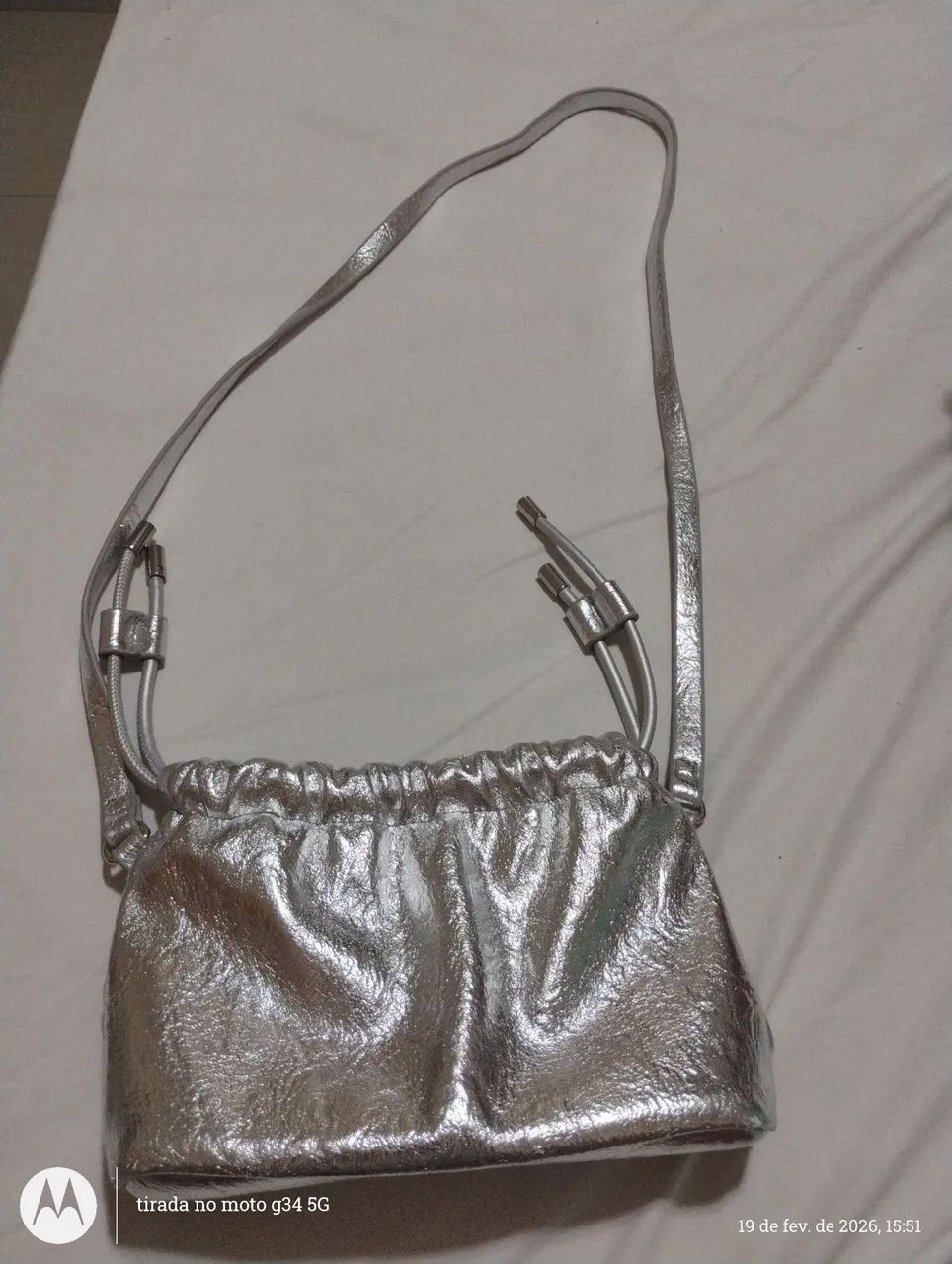 Bolsa prata - Foto 2