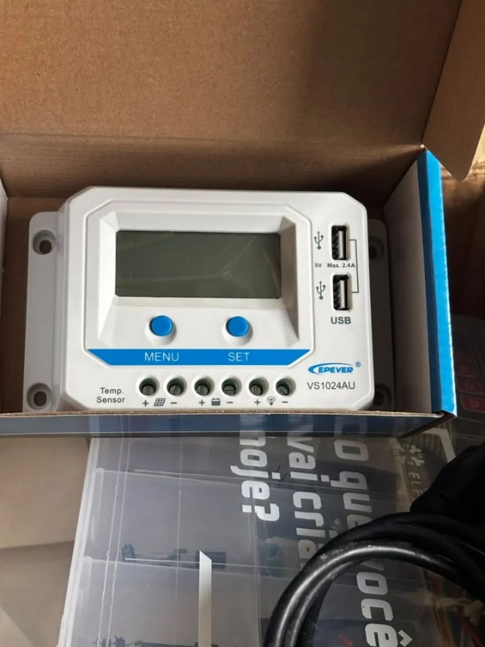 Controlador De Carga Pwm 10a (vs1024au) Epever Original - Foto 2
