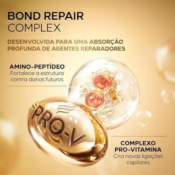 Pantene PRO-Resgate Regeneração Molecular Tratamento Leave-In 150 ml - Foto 2