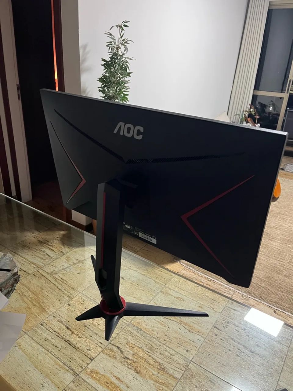Monitor gamer AOC de 24 polegadas 144hz FULL HD - Foto 3
