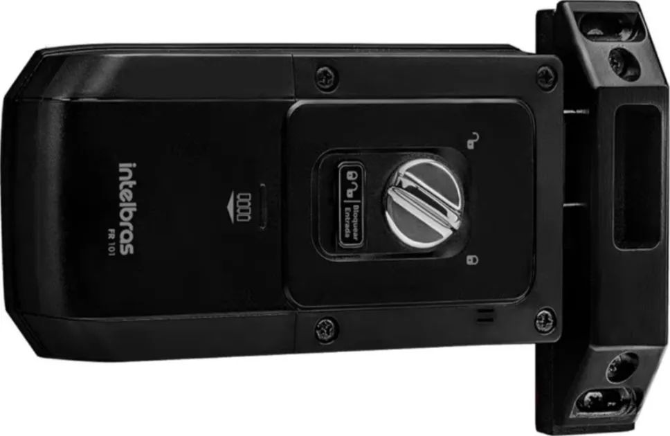 Fechadura Digital de Sobrepor Touch Screen FR 101 Preto Intelbras. - Foto 2