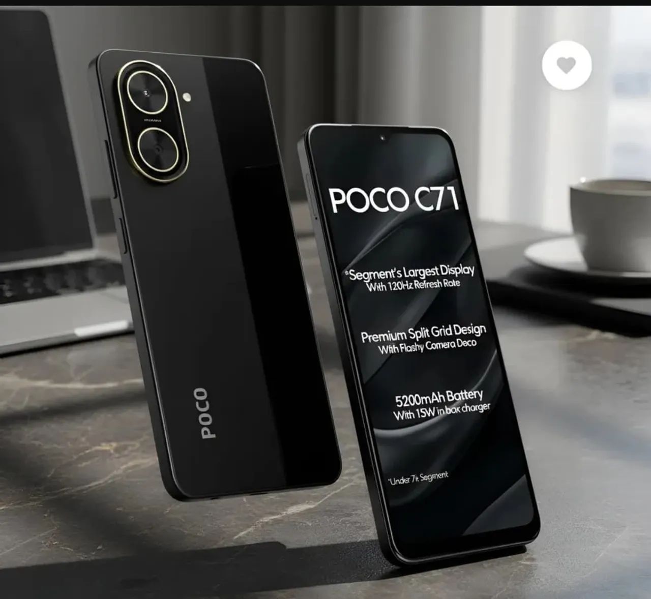 XIAOMI POCO C71 128GB PRONTA ENTREGA MAIS BRINDE - Celulares e