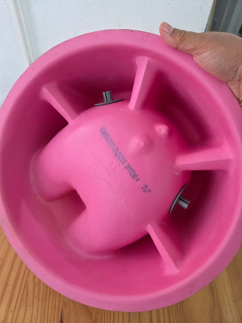 Cadeirinha Bumbo Rosa  - Foto 3