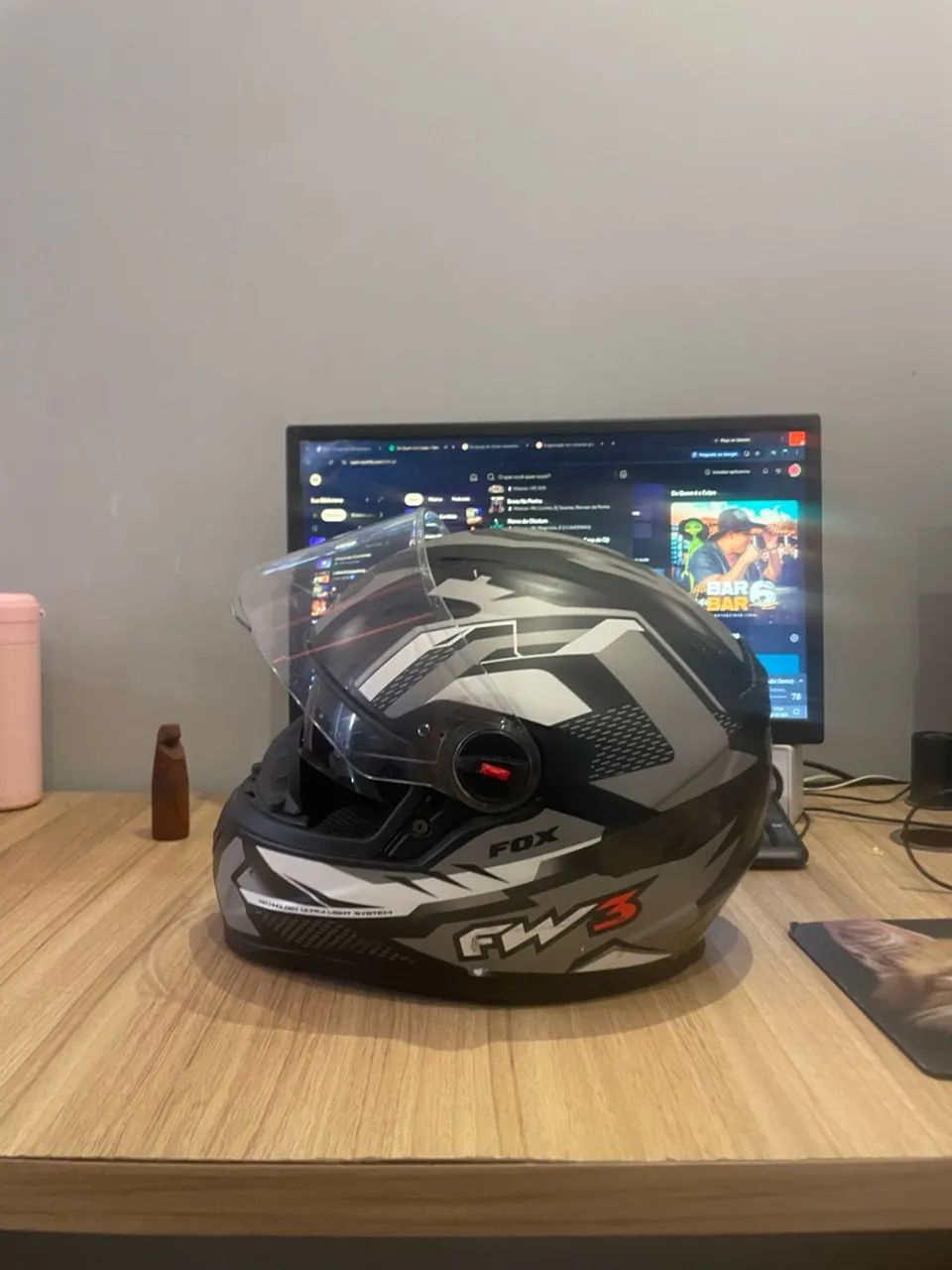 CAPACETE Fw3 NOVO - Foto 4