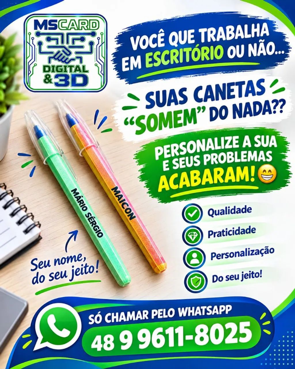 Produtoas em 3D