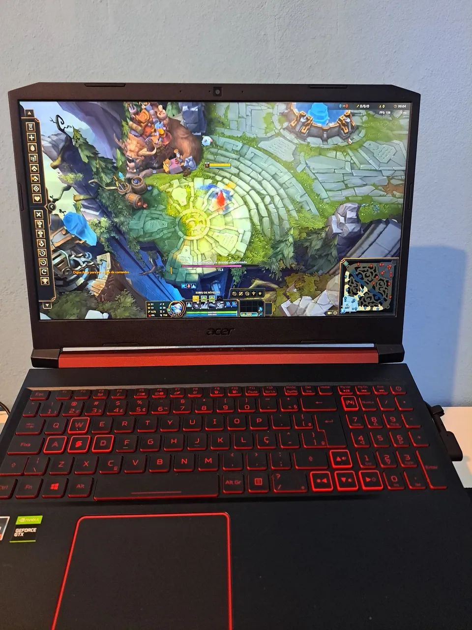 Notebook Nitro + suporte cooler