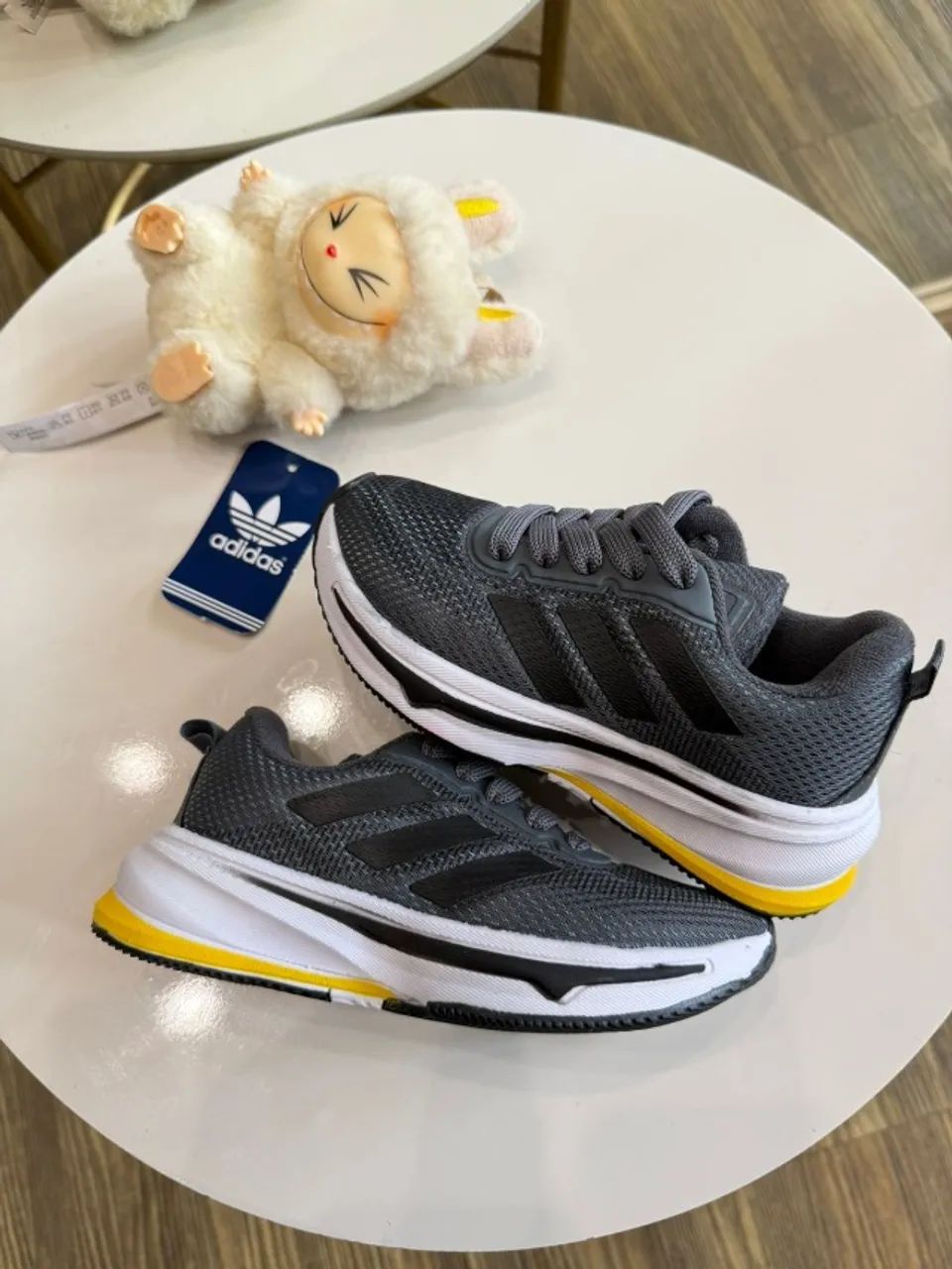 Tênis Adidas Supernova Infantil Cinza/Laranja Premium - Disponível 28 ao 33 (Menino) - Foto 5
