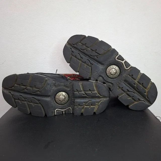 sapato new rock flame creeper - Foto 4