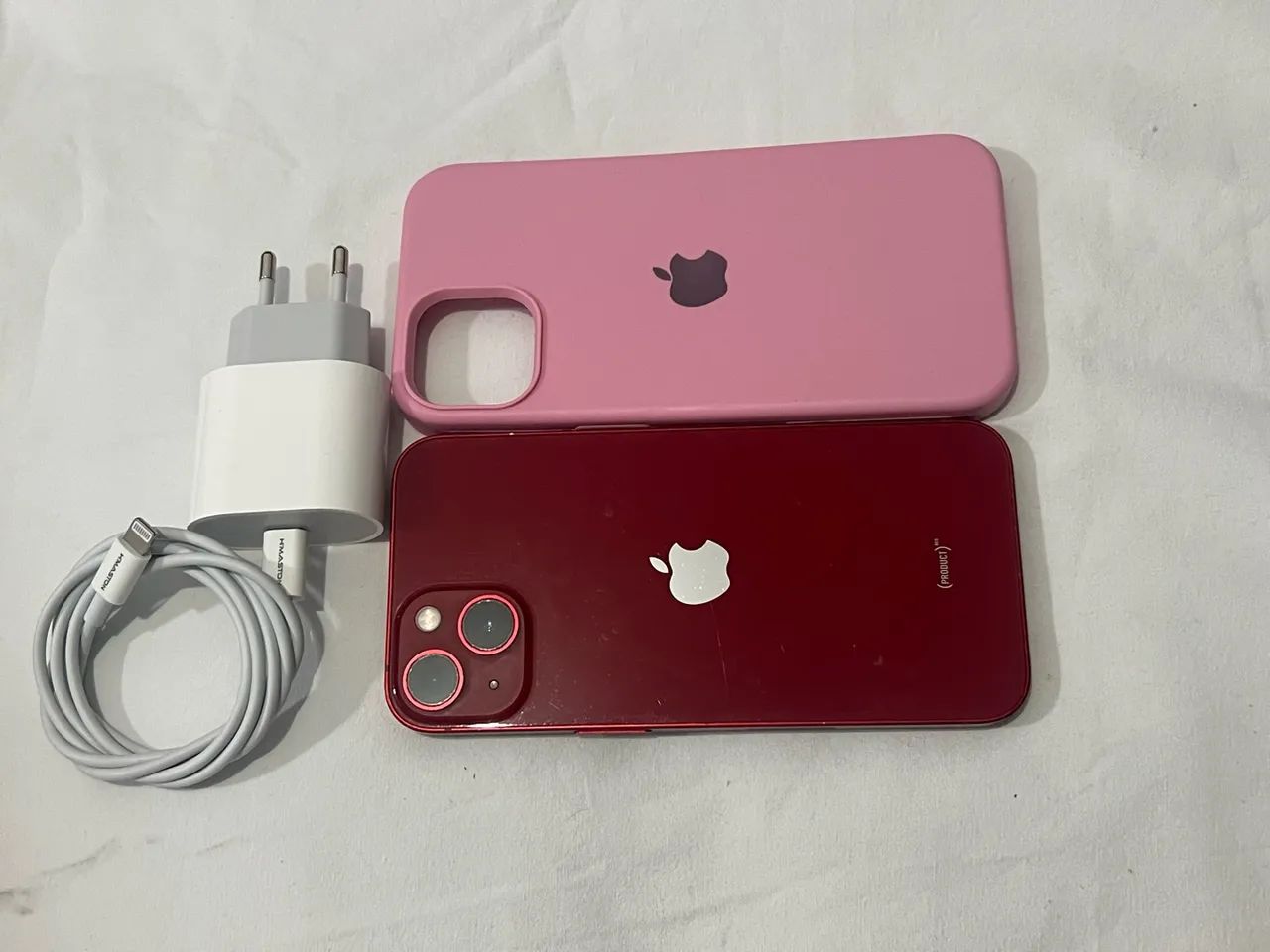 iPhone 13 red 128 gigas não baixo o valor  - Foto 4