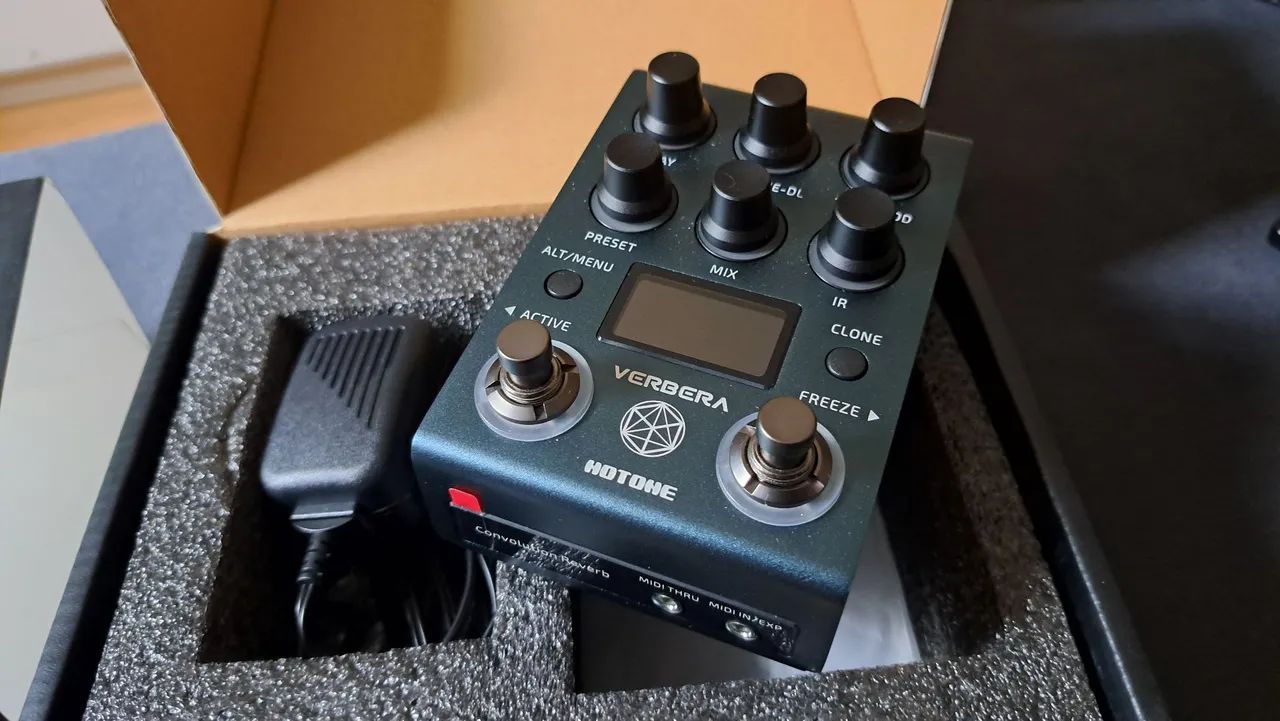 Pedal Hotone Verbera Dual Reverb Convolution Impulse Response IR