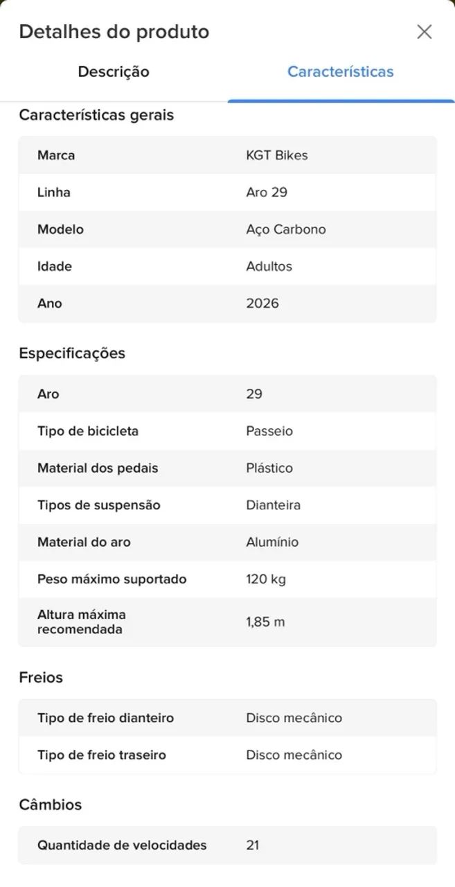 Bicicleta aro 29 - Foto 3