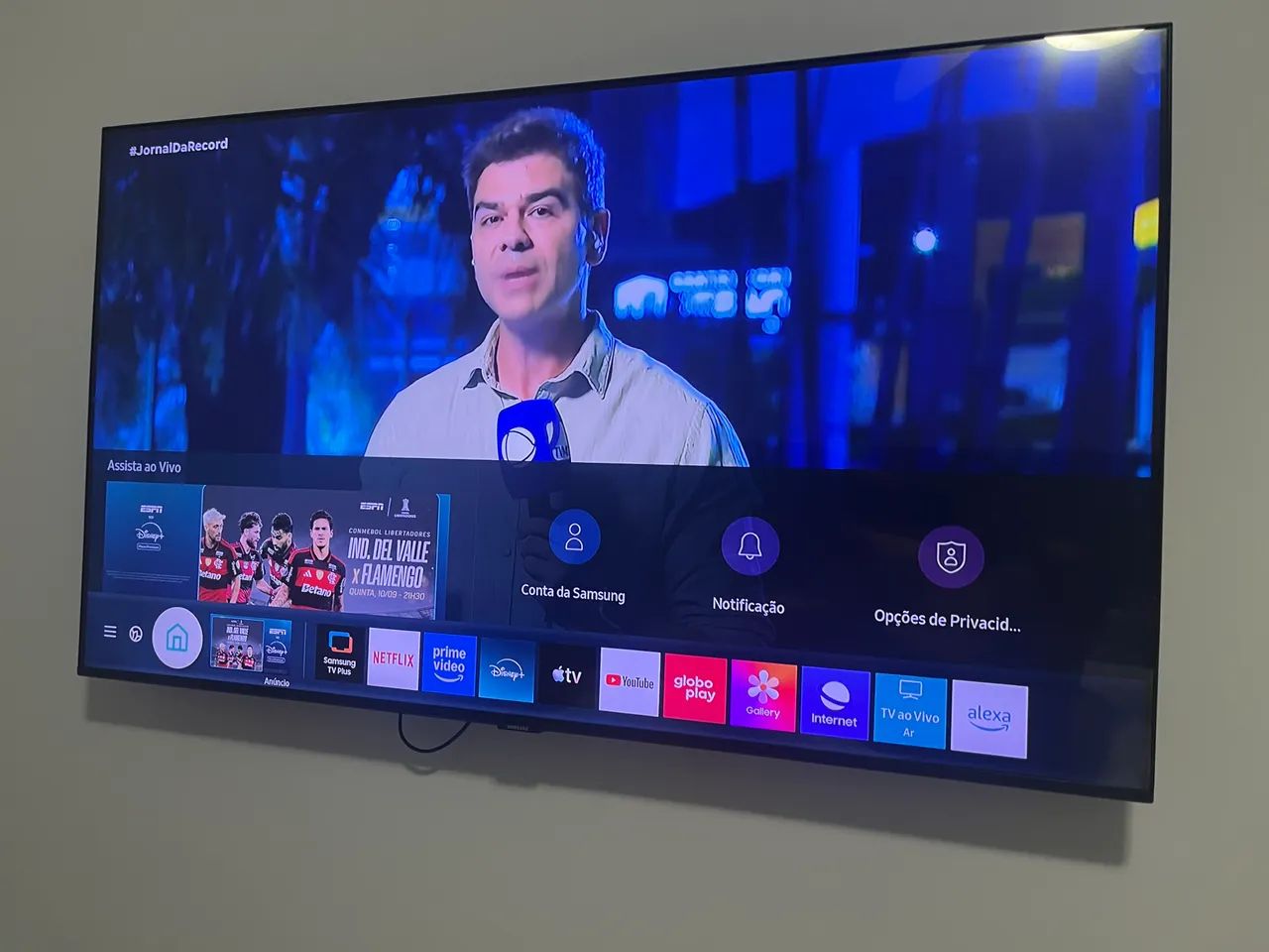 50 polegadas Smartv Samsung 4k Bhuetooth  - Foto 2