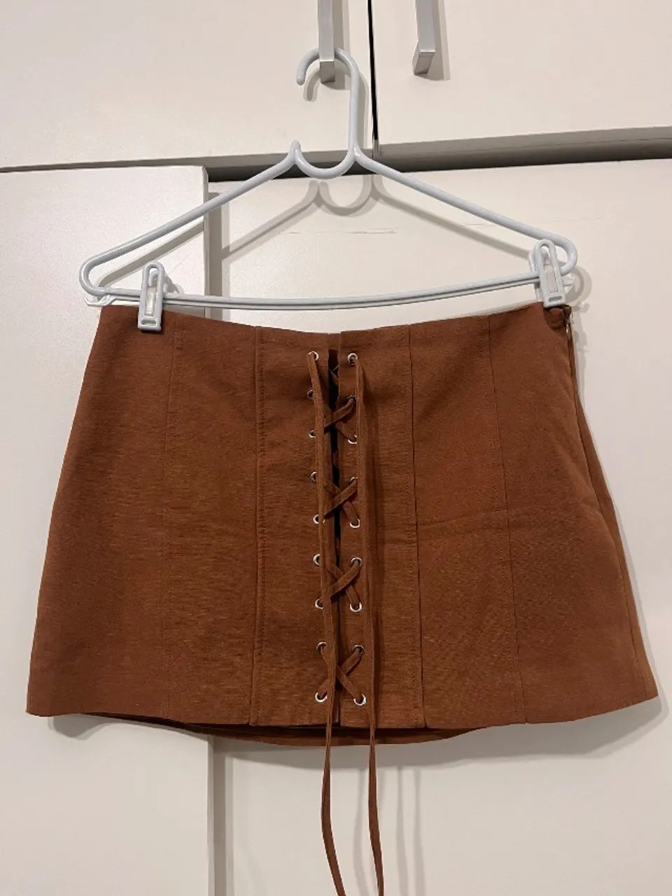 Saia Zara marrom