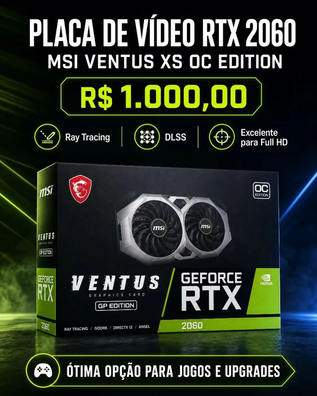 RTX 2060 6GB - MSI 