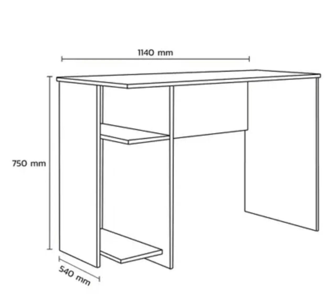 Mesa para computador Escrivaninha Nova  - Foto 4