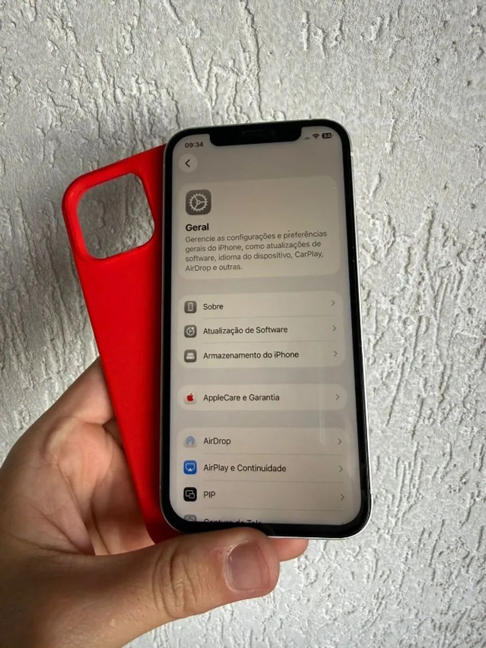 iPhone 12 Branco 128GB - Aceito Cartão e entrego - sem face id