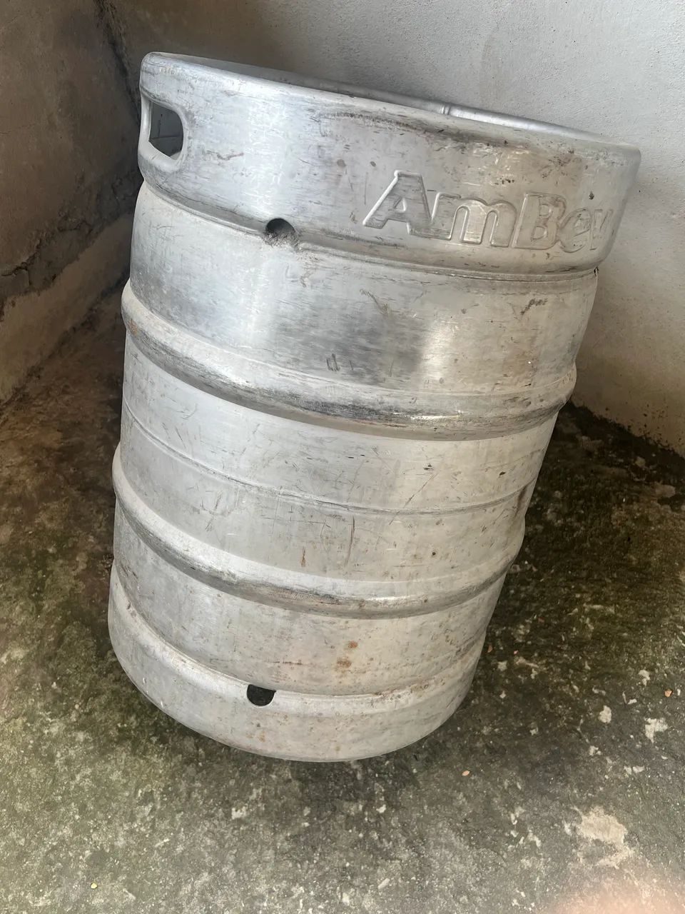 Aceito oferta Barril de chopp 50L (casco) Ambev original Inox - Foto 2