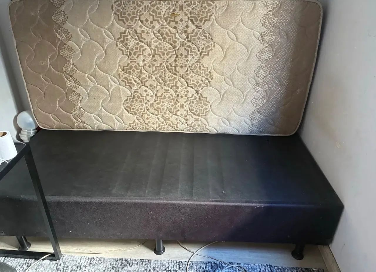 Cama Box solteiro 