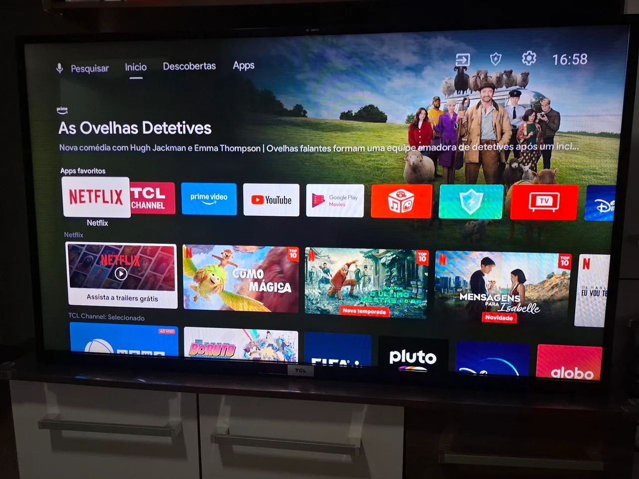 TV TCL 50 polegadas 