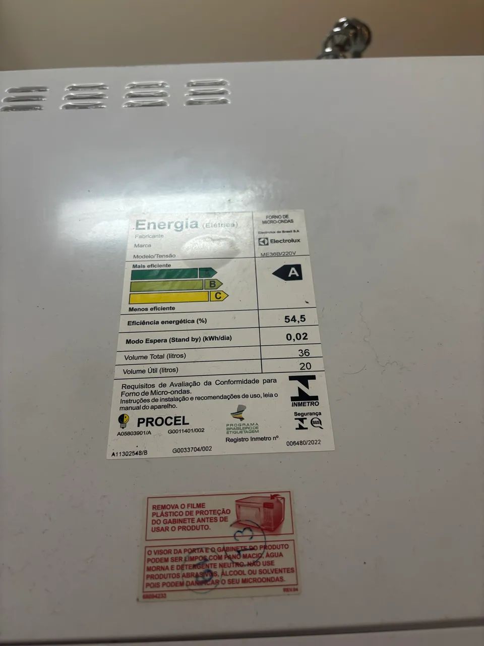 Micro-ondas 36l Electrolux - Foto 4