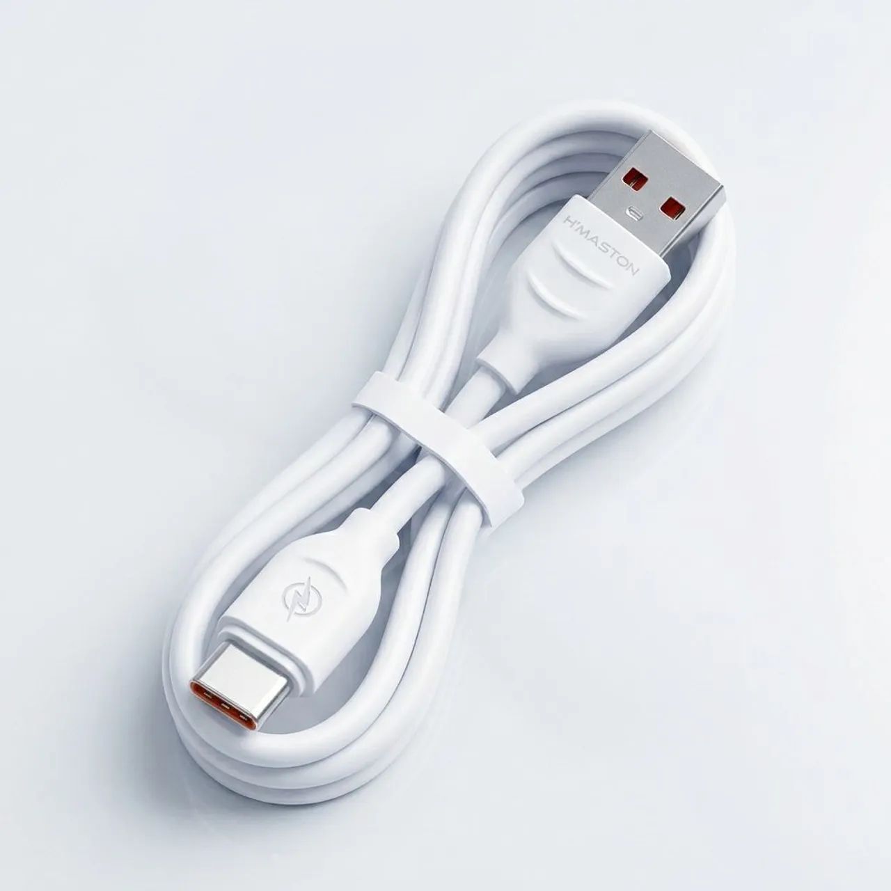 Cabo USB Tipo-C Turbo 4.8A Carga Rápida H'Maston 1M - Foto 4