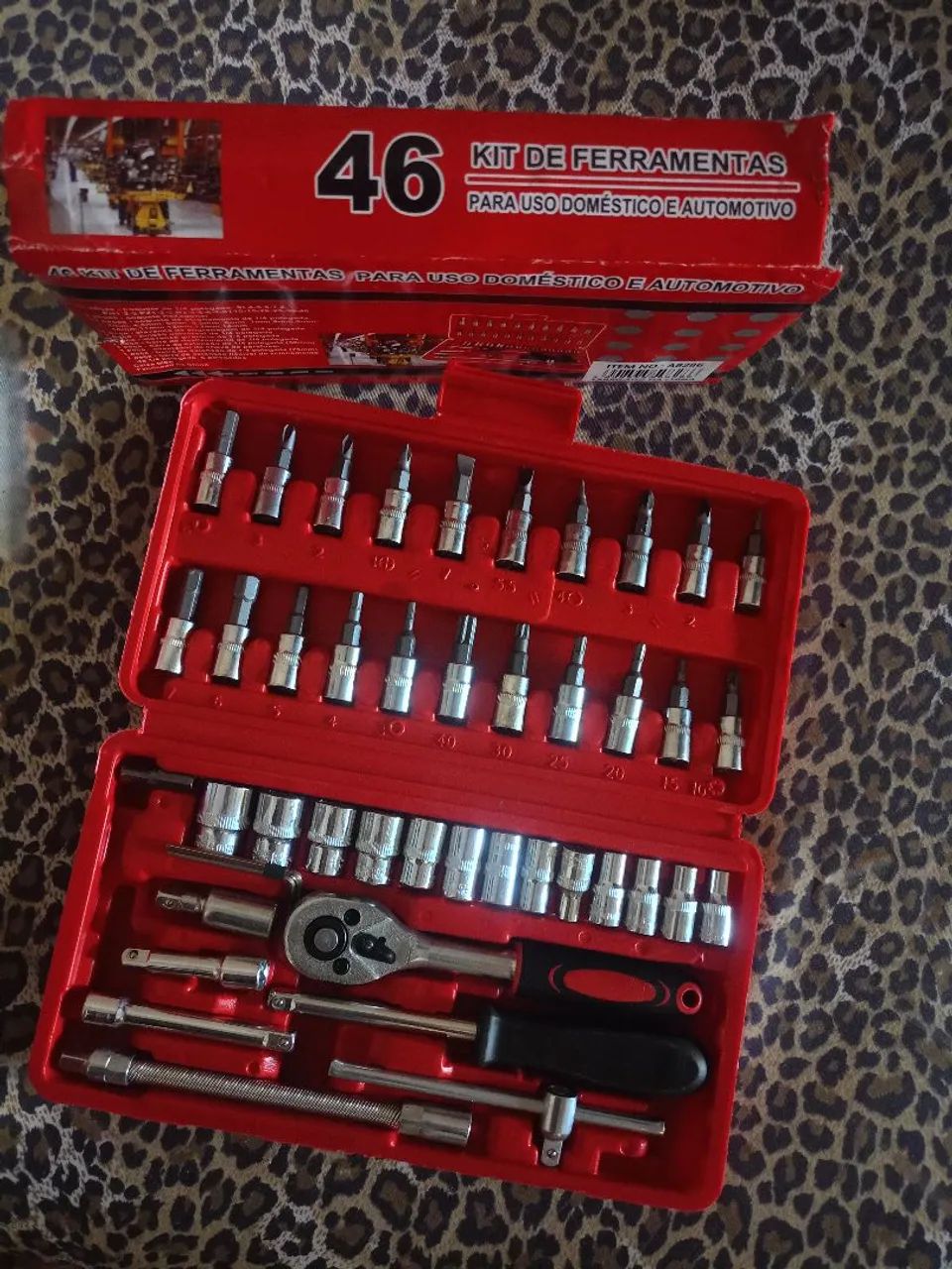 JOGO DE SOQUETES + BITS COM CATRACA - MALETA COMPLETA! ? - Foto 5
