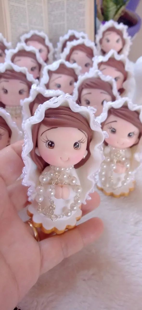 Lembrancinhas para Primeira Eucaristia em Biscuit  - Foto 2