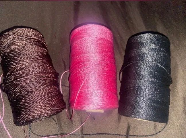 Fios para artesanato Multi equipesca e nylon torcido grilon