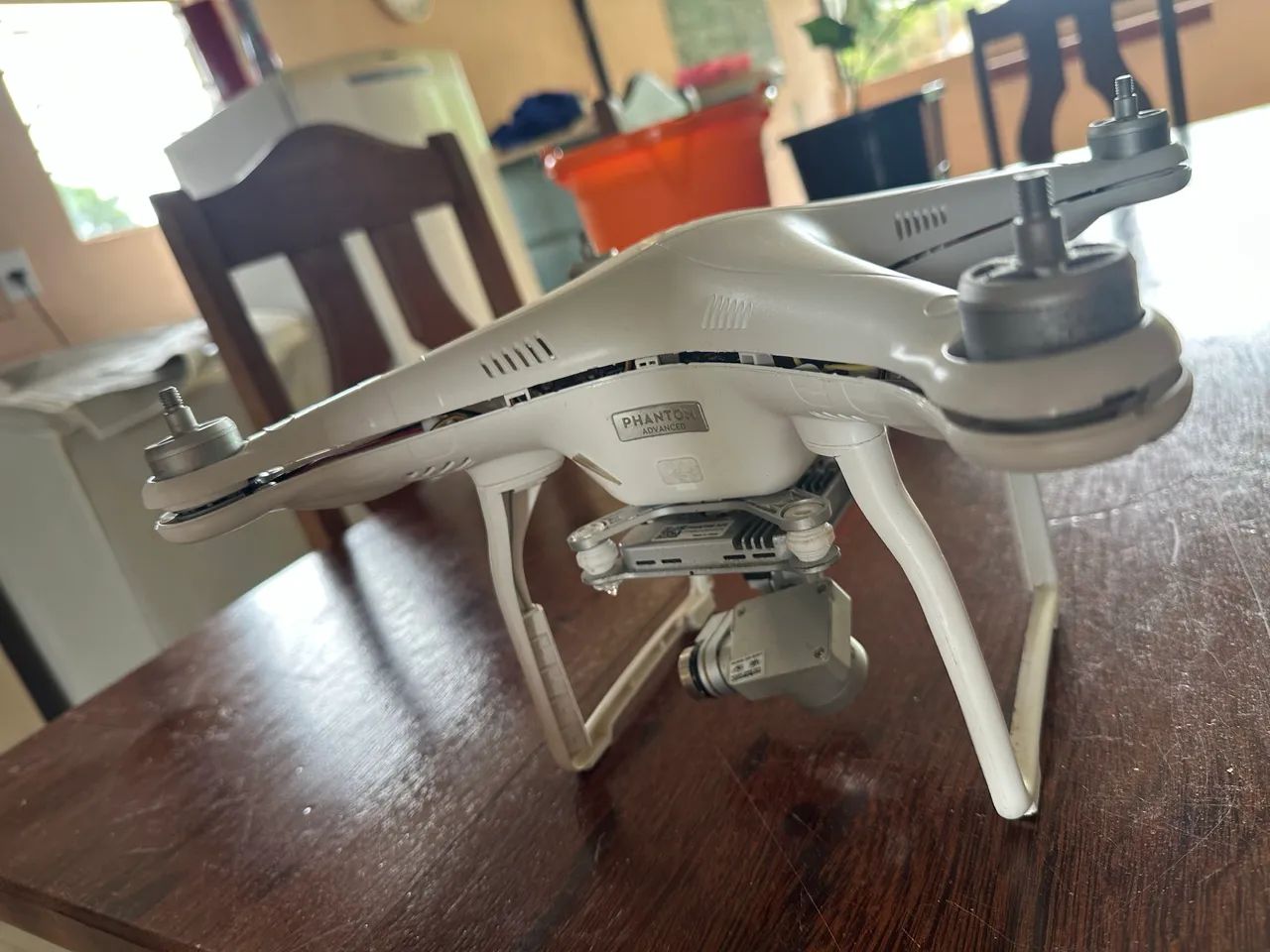 Drone DJI Phantom 3 Advanced Original -Para Conserto ou Retirada de Peças - Foto 3