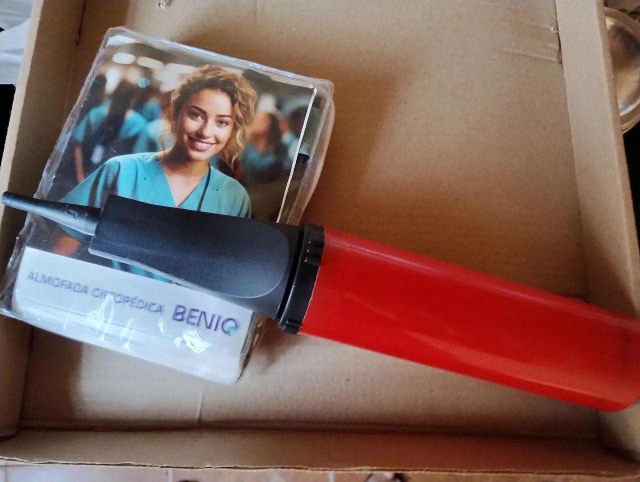 Almofada ortopédica inflável BENIQ nova - Foto 4